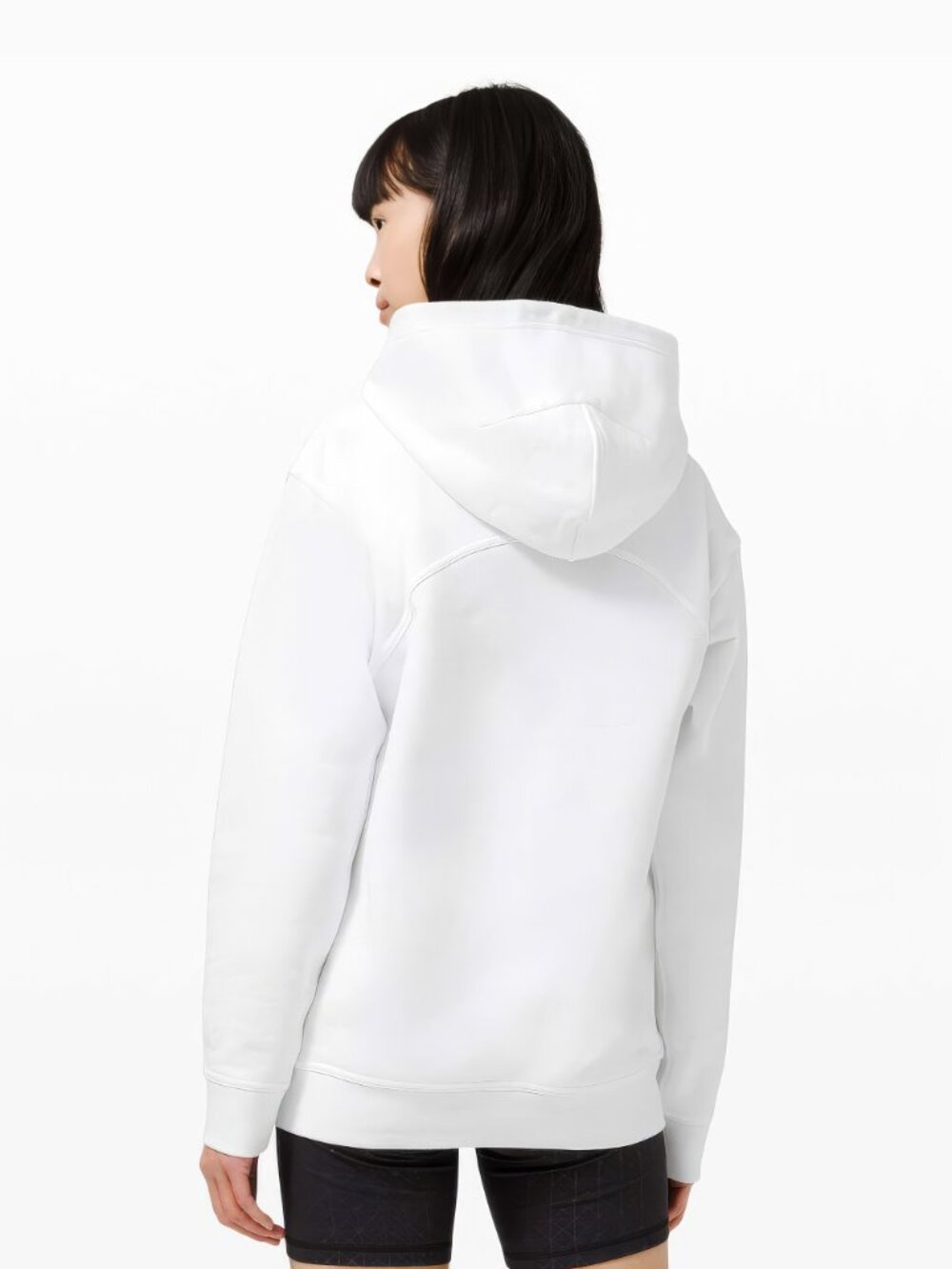 Lululemon EXCLUSIVE Membership All Yours Hoodie White Sz 6 W3EG6S Like New Mint - Picture 12 of 12